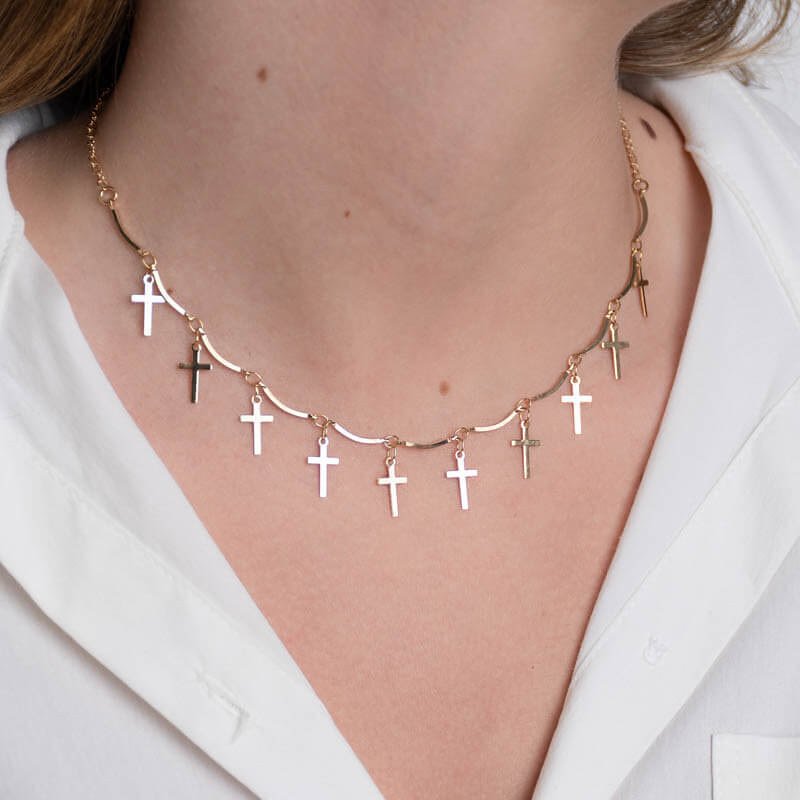 Colares Choker em Semijoia - CCH-02