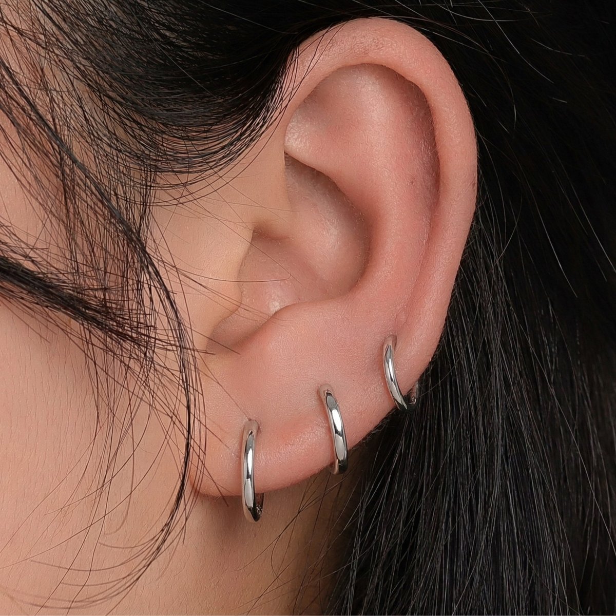 Kit 6 Pares Brincos Ponto De Luz Diamante Banhado Prata 925