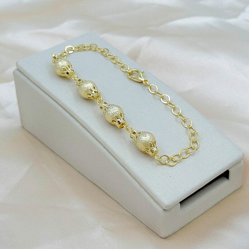 Pulseiras - Kit c/ 3unid em Semijoia - KPL-21