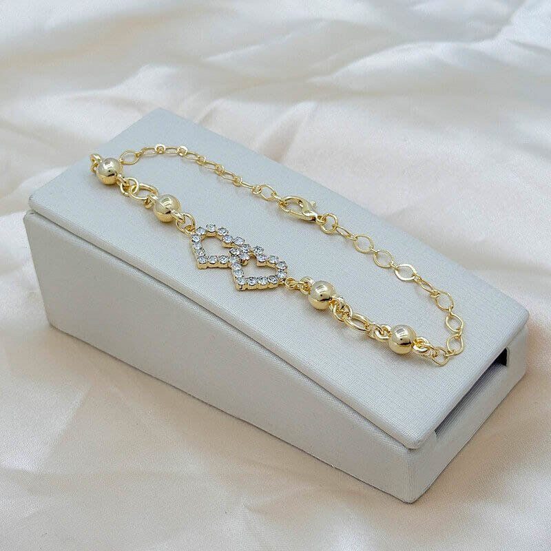 Pulseiras - Kit c/ 3unid em Semijoia - KPL-29