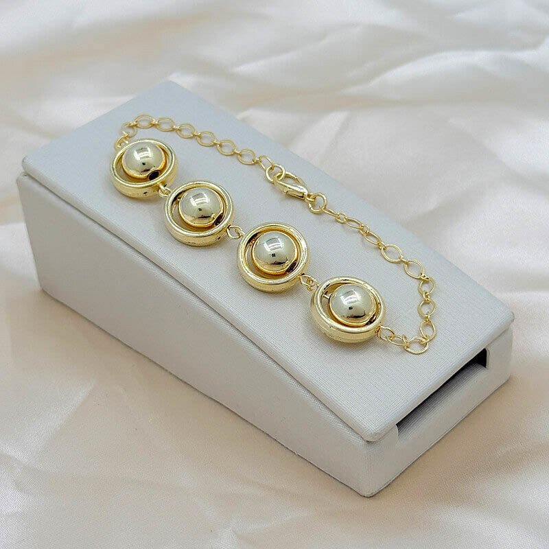 Pulseiras - Kit c/ 3unid em Semijoia - KPL-42