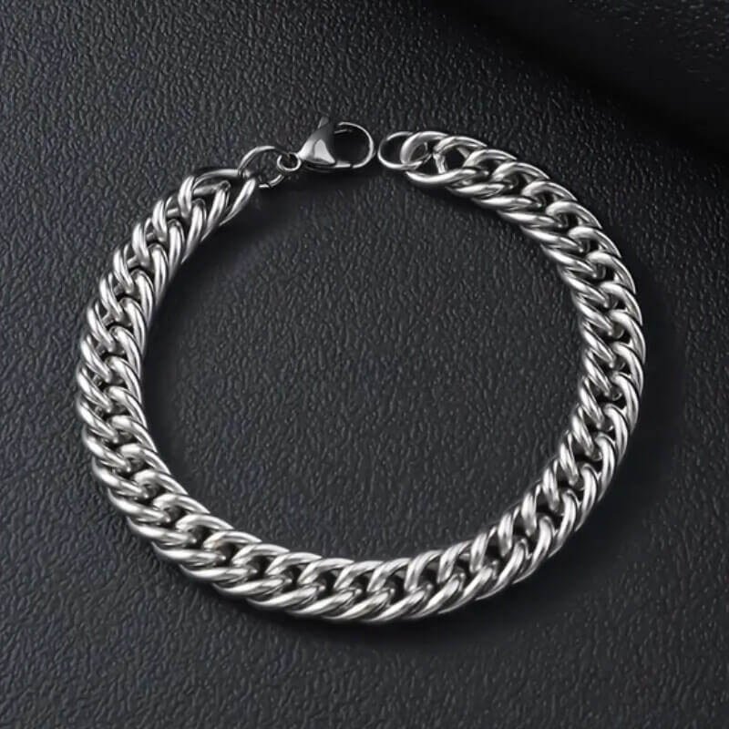 Pulseiras Masculinas em Aço Inoxidável - PMC-07