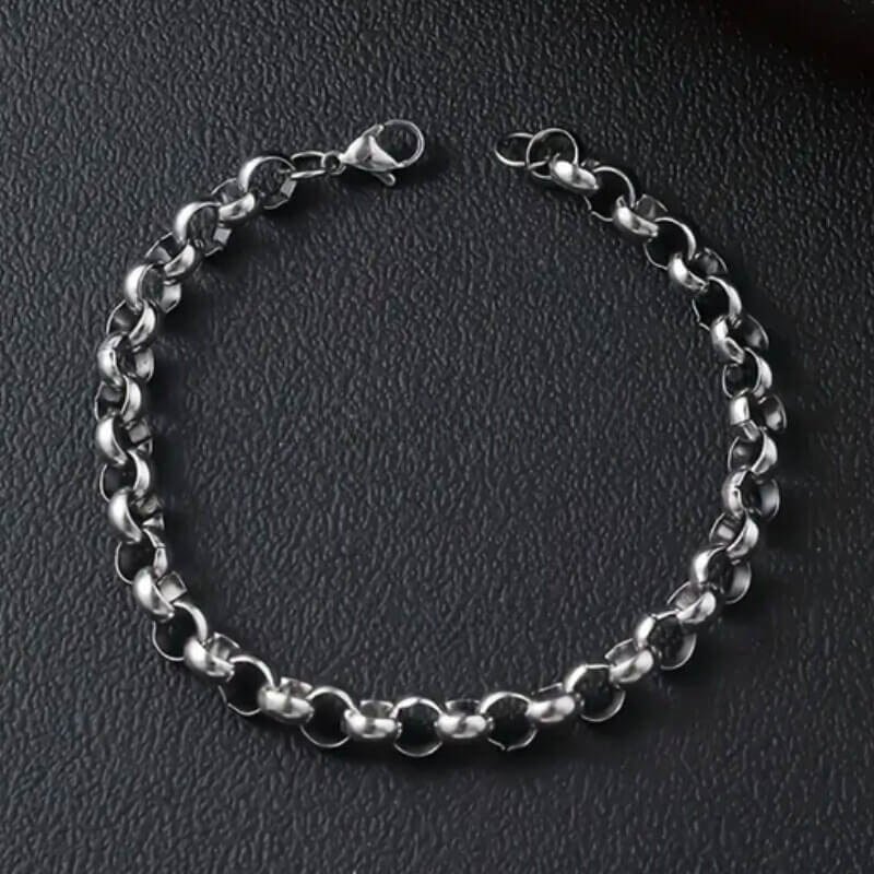 Pulseiras Masculinas em Aço Inoxidável - PMC-09