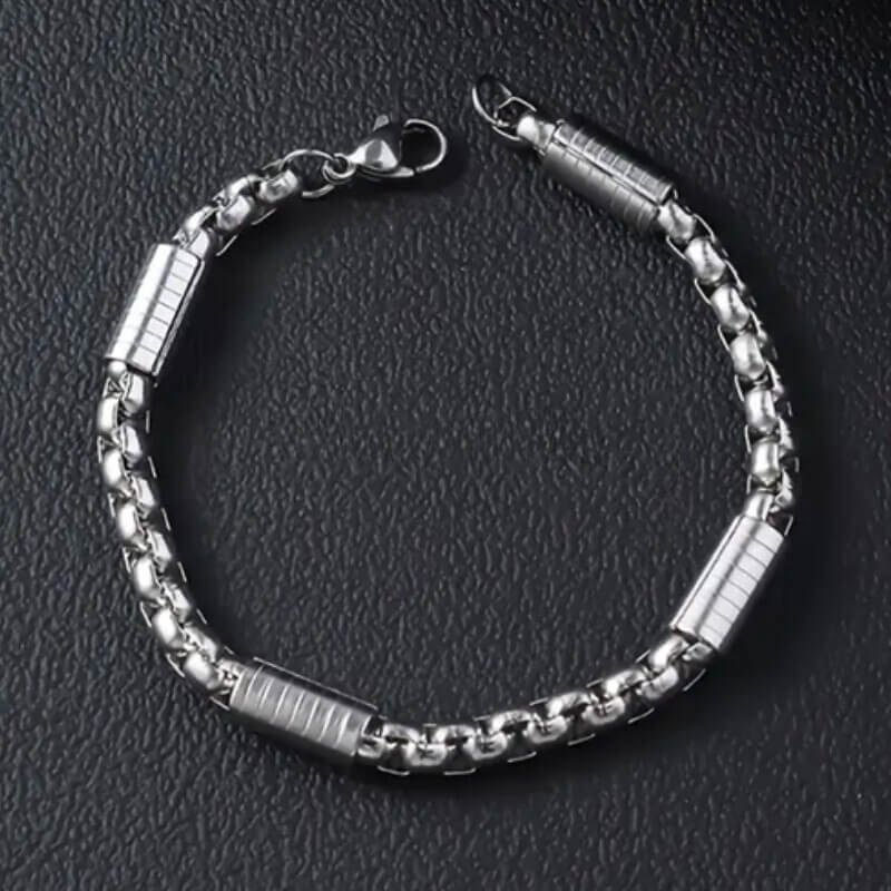 Pulseiras Masculinas em Aço Inoxidável - PMC-11